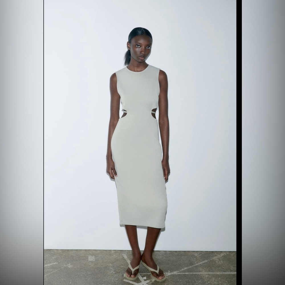 Zara cut-out dress size large